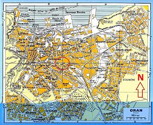01- Plan d' Oran 1950